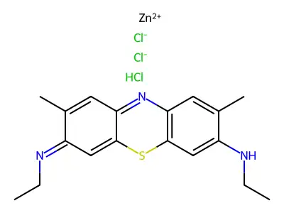 新亚甲蓝 structure