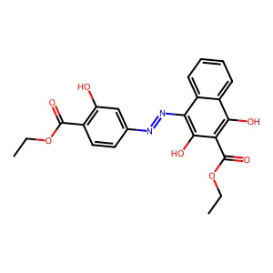 ethyl (4Z)-4-[(4-ethoxycarbonyl-3-hydroxyphenyl)hydrazinylid structure