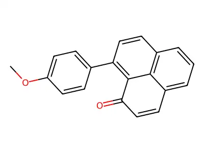 9-(4-Methoxyphenyl)Phenalen-1-One structure