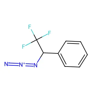 2,2,2-Trifluoro-1-phenylethyl azide structure