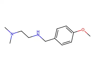 (2-(Dimethylamino)ethyl)((4-methoxyphenyl)methyl)amine structure