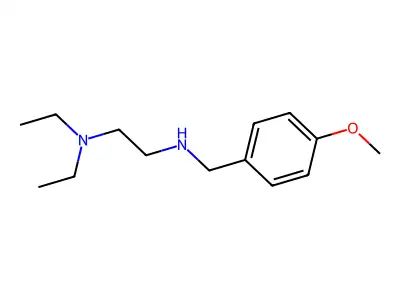 N1,N1-Diethyl-N2-[(4-methoxyphenyl)methyl]-1,2-ethanediamine structure