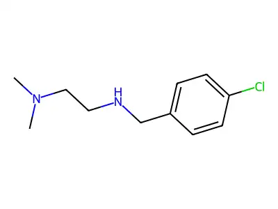 [(4-Chlorophenyl)methyl][2-(dimethylamino)ethyl]amine structure