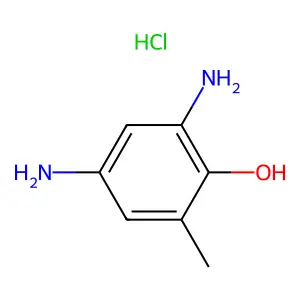 2,4-Diamino-6-methylphenol hydrochloride structure