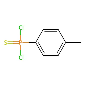 (对甲苯基)硫代膦酰二氯 structure