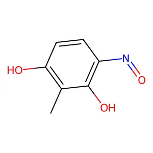 2-Methyl-4-nitrosoresorcinol structure