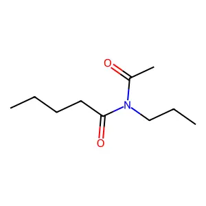N-乙酰-N-丙基戊酰胺 structure