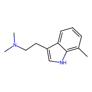 7,N,N-三甲基色胺 structure