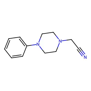 2-(4-Phenylpiperazin-1-yl)acetonitrile structure