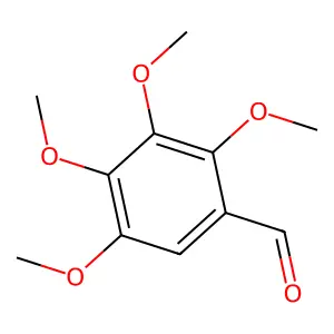 2,3,4,5-Tetramethoxybenzaldehyde structure