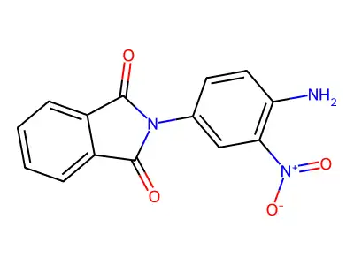 1H-Isoindole-1,3(2H)-dione, 2-(4-amino-3-nitrophenyl)- structure