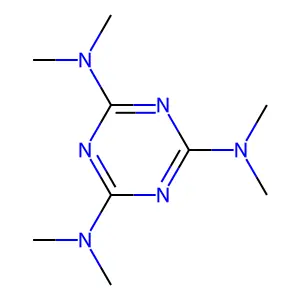 六(甲基-d3)三聚氰胺 structure