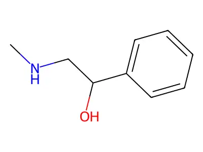N-甲基苯乙醇胺 structure