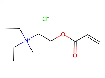 Pentan-3-yl(2-prop-2-enoyloxyethyl)azanium chloride structure