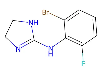 罗米非定 structure
