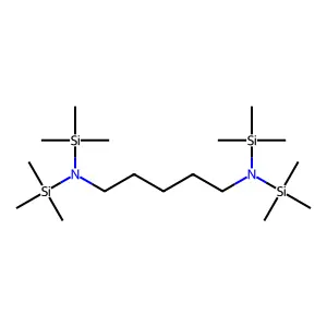 1,5-Pentanediamine, N,N,N',N'-tetrakis(trimethylsilyl)- structure