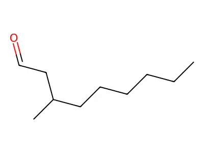 3-Methylnonanal structure