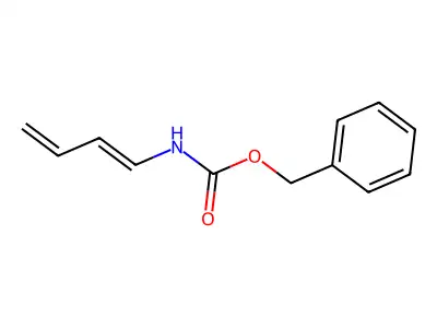 Benzyl 1,3-butadienylcarbamate structure