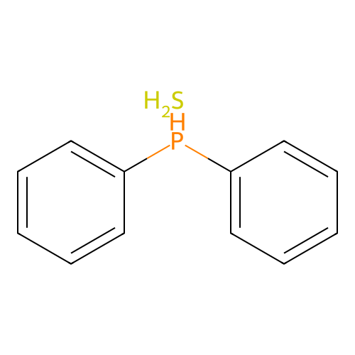 Diphenylphosphane;sulfane structure