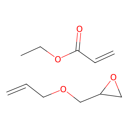 Ethyl prop-2-enoate--2-{[(prop-2-en-1-yl)oxy]methyl}oxirane (1/1) structure