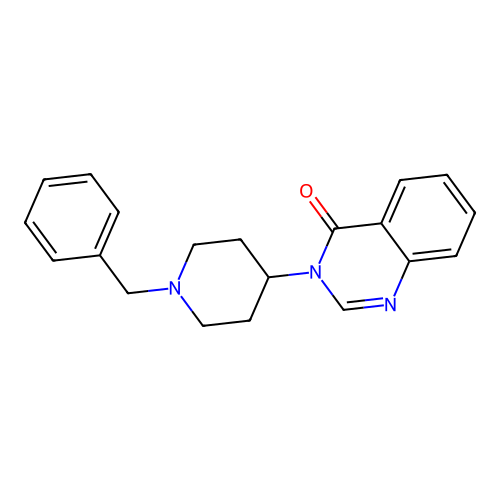 3-(1-Benzyl-piperidin-4-yl)-3-H-quinazolin-4-one structure