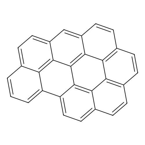 Naphtho(8,1,2-abc)coronene structure