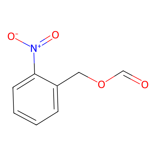 (2-nitrophenyl)methyl Formate structure