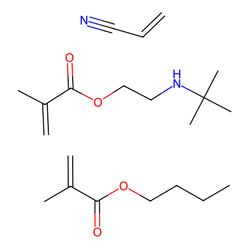 (C10-H19-N-O2.C8-H14-O2.C3-H3-N)x- structure
