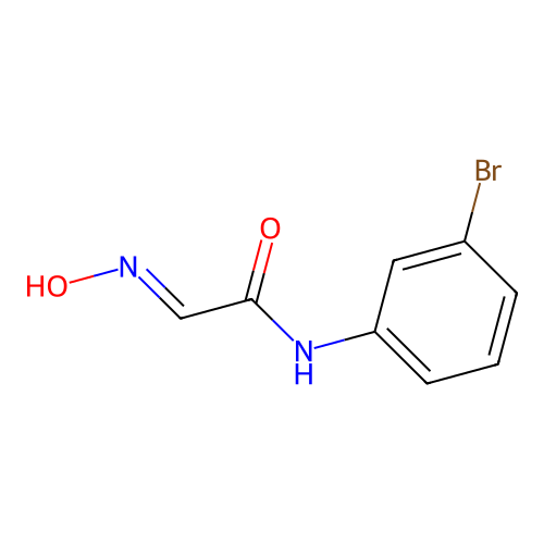 Acetamide, N-(3-bromophenyl)-2-(hydroxyimino)- structure