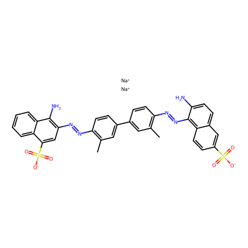 C.I.Direct Red 67 structure