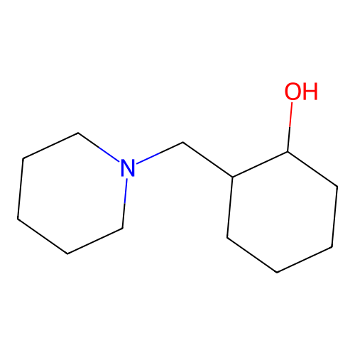 2-(Piperidin-1-ylmethyl)cyclohexan-1-ol structure