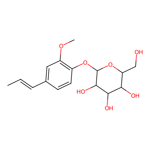 Isoconiferin structure