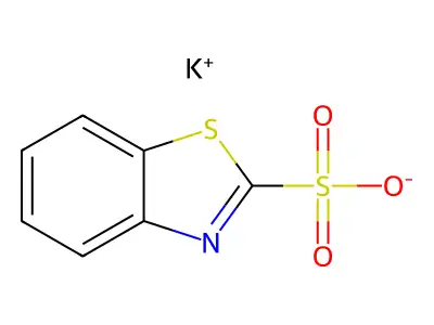 Potassium benzo[d]thiazole-2-sulfonate structure