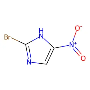 2-溴-5-硝基咪唑 structure