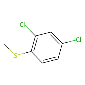2,4-Dichlorothioanisole structure