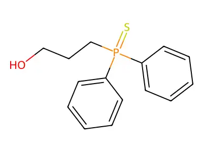 3-(Diphenylphosphorothioyl)propan-1-ol structure