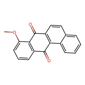 8-Methoxybenzo[a]anthracene-7,12-dione structure