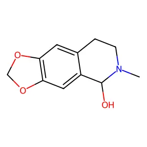 北美黄连次碱 structure