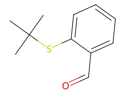 2-(Tert-Butylthio)Benzaldehyde structure