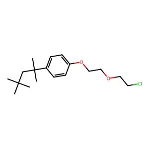 1-[2-(2-Chloroethoxy)ethoxy]-4-(1,1,3,3-tetramethylbutyl)benzene structure