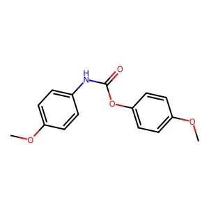 4-Methoxyphenyl N-(4-methoxyphenyl)carbamate structure