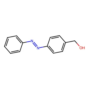 (4-[(E)-Phenyldiazenyl]phenyl)methanol structure
