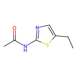N-(5-ethyl-1,3-thiazol-2-yl)acetamide structure