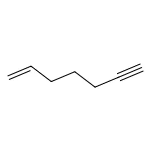 Hept-1-en-6-yne structure