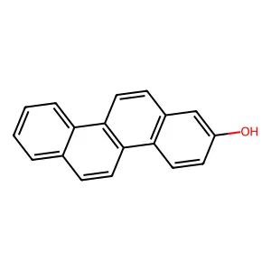 2-Hydroxychrysene structure