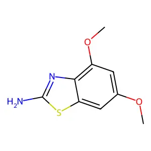 4,6-Dimethoxy-1,3-benzothiazol-2-amine structure