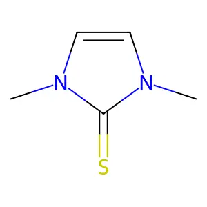 1,3-Dimethylimidazole-2(3H)-thione structure