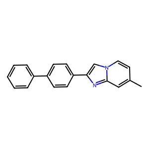 7-Methyl-2-(4-phenylphenyl)-4-hydroimidazo[1,2-a]pyridine structure