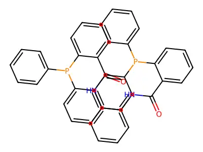 Benzamide, N,N'-1,2-phenylenebis[2-(diphenylphosphino)- structure