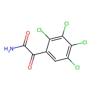 2-Oxo-2-(2,3,4,5-tetrachlorophenyl)acetamide structure